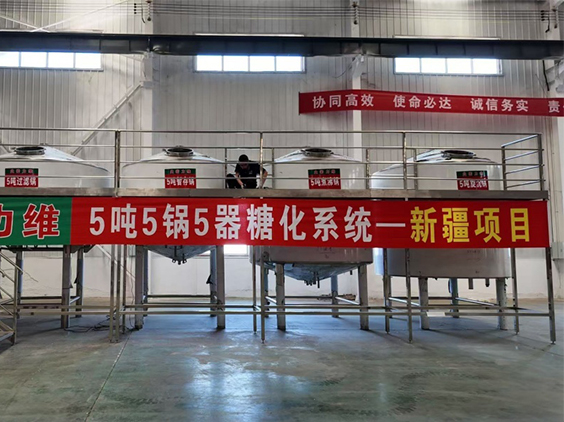 吴兴精酿啤酒设备厂—5吨精酿啤酒设备—新疆项目